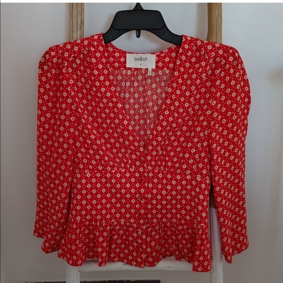 Ba&sh Floral Top - Picture 3 of 4